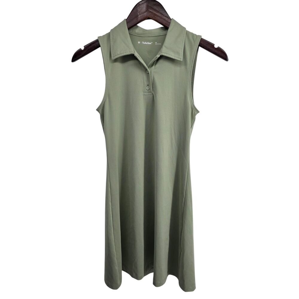 Aritizia TNA Action Dash Dress Silent Storm Green Size XS